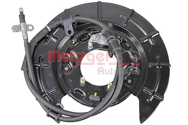 METZGER 6117024 KIT + ORIGINAL ERSATZTEIL Bremsträgerplatte